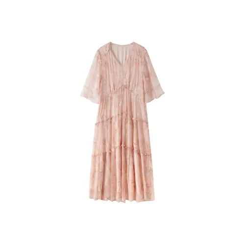 To The West Короткий рукав Платье Женское