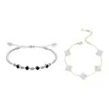 Счастливый Клевер Четырехлистный Коллекция (Белый)