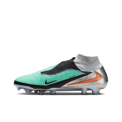 Nike Phantom 6 Футбольные бутсы Высокие Черные Зеленые Унисекс
