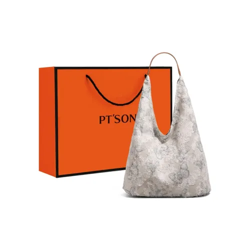 PT'SON Ткань Сумка через плечо Стандартная Женская Бабочка Белый