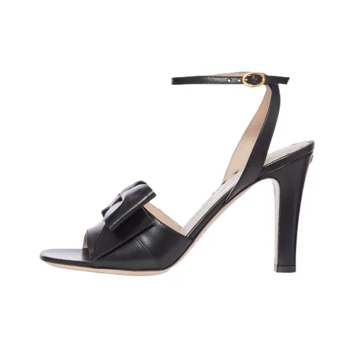 Valentino BOWOW One Ремешок Сандалии 9,5 см Женские Черные