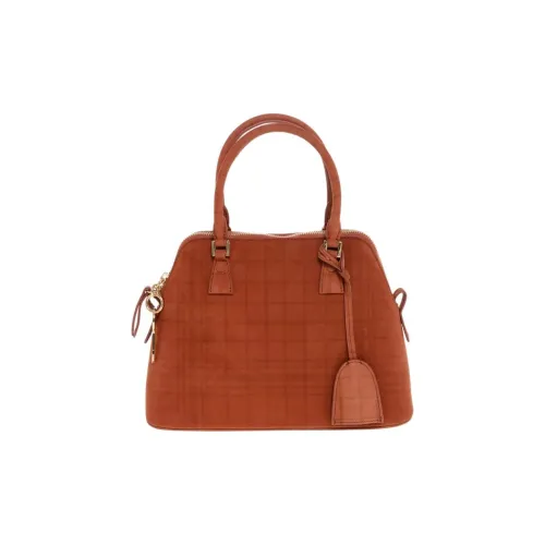 Maison Margiela 5AC Телячья замша Сумка Унисекс Кирпично-красный