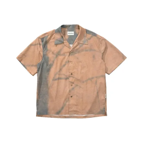 NOTHOMME Monterest Shun Time Wilderness Tree SHADOW Унисекс Рубашки