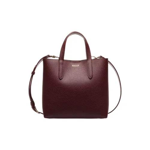 BALLY Коровья кожа Тоут Сумка Сумка для покупок Сумка Женская Цвет Румяный