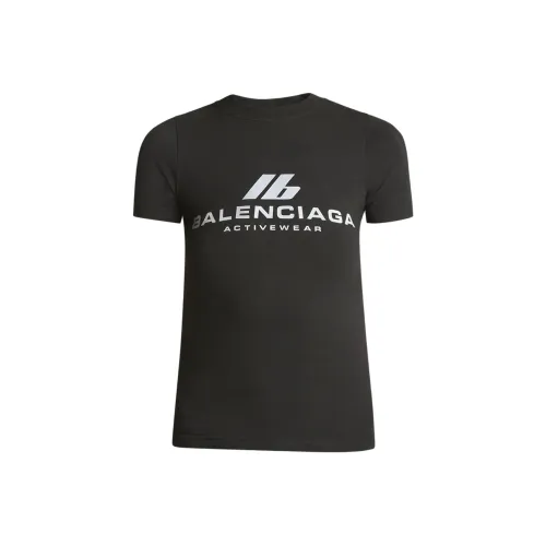 Balenciaga T-Shirt Женская Черная