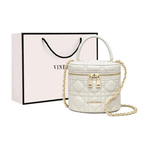 VINEY Коровья кожа Через плечо Сумка Стандартная Женская Экрю