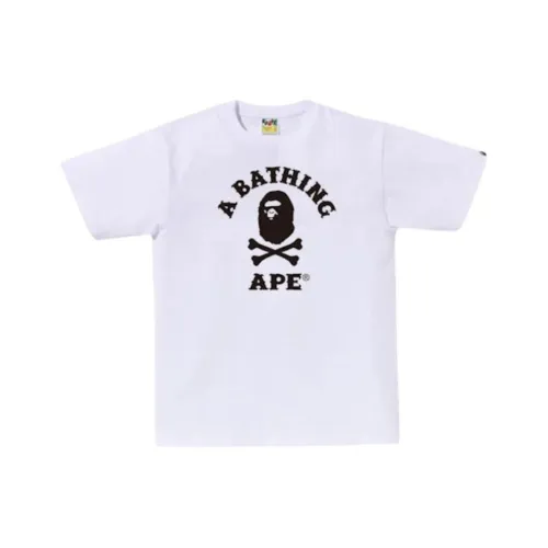 A BATHING APE T-Shirt Мужской Белый