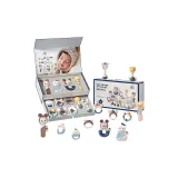 Дисней, Double-Layer Box, Blue, Baby Rattle 1 Set of 2 Packs