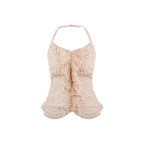 MA JOURNEE Гороховый узор Женские камисоли