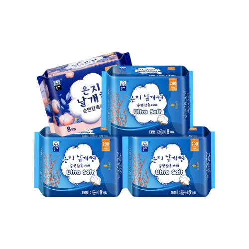 ENZHI Мягкий хлопок Ночная одежда Комбинация Мягкий и Удобный Без забот Бесплатно от протеканий 4 упаковки всего 32 шт