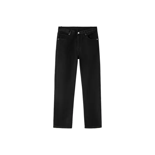 DKRVT Черный [Упаковка включена] Мужские джинсы