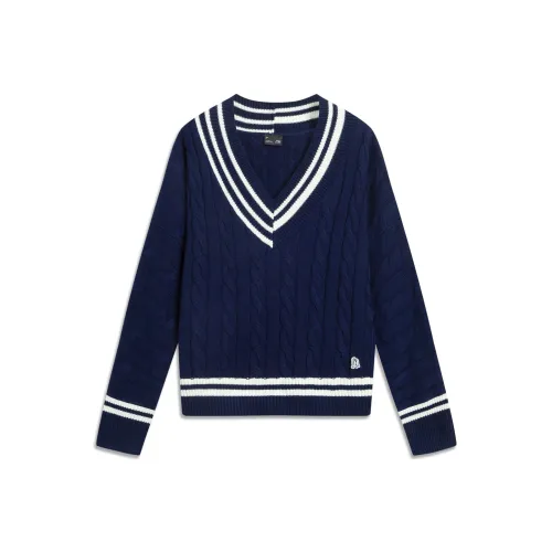 LINING Sports Life Collection Трикотаж Женский Темно-Ирисовый Синий