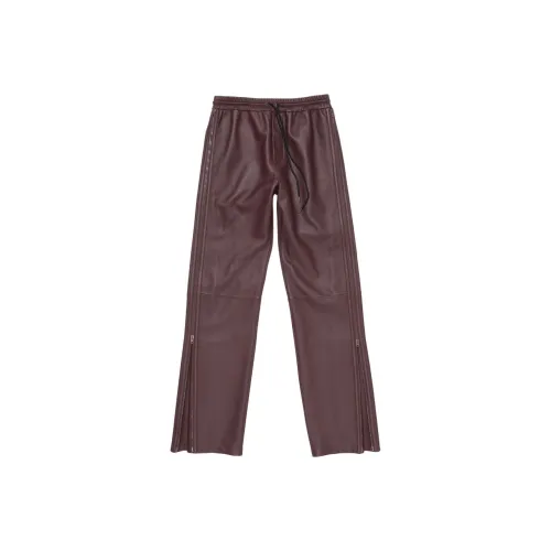 Acne Studios FW25 Кожаные брюки Мужские