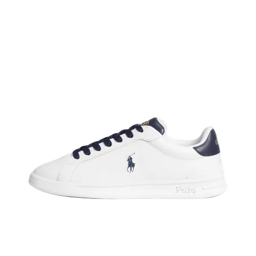 Polo Ralph Lauren Court Low Top Скейтборд Кроссовки Женские Белые