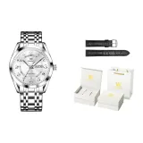 Натуральный белый [Кожаный ремешок + Коробка]