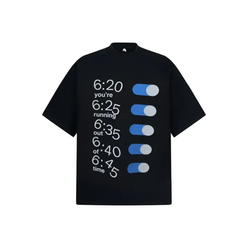 EDRPIUS Черная унисекс футболка