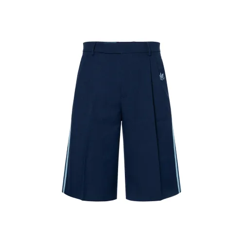 GUCCI X ADIDAS SS23 Повседневные шорты Мужские Синие