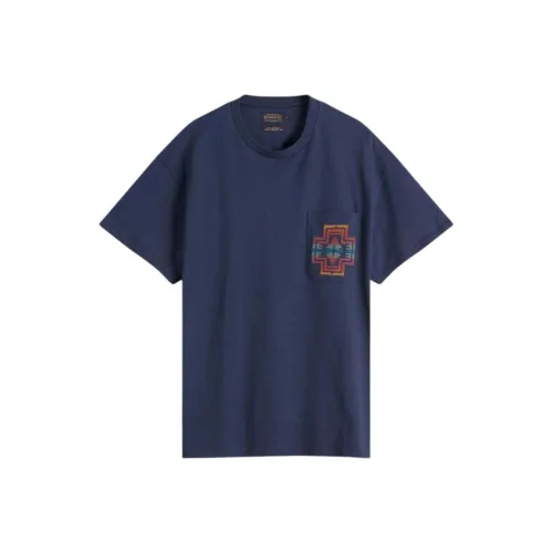 Pendleton Мужская рубашка T Navy Blue