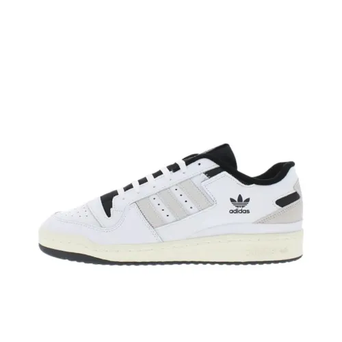 drew League x adidas originals FORUM 84 Устойчивые к истиранию Низкие Скейтборд Кроссовки Мужские Белый Черный