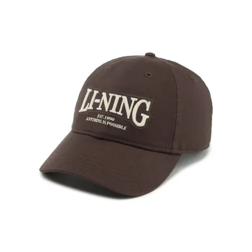 LINING Sports Life Collection Хлопковые Кепки Унисекс