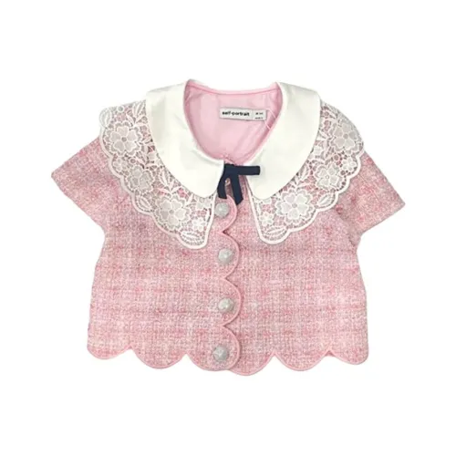 Self Портрет Куртки Пальто Розовый Дети Возраст 3-7 Лет