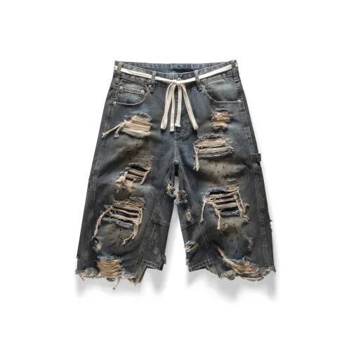 JUCY JUDY Грязно-синий Унисекс Джинсовые шорты