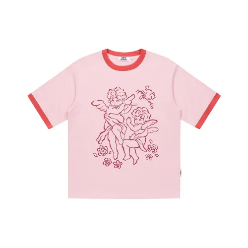 EMPTY REFERENCE Розовая унисекс футболка
