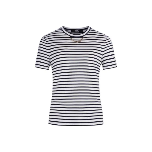 KARL LAGERFELD SS25 Стандартная T-рубашка Женская