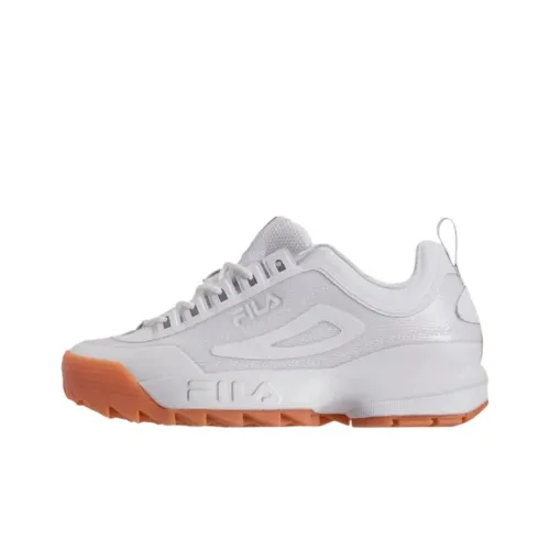 FILA Disruptor 2 Устойчивый к истиранию Низкий Топ Повседневная обувь Унисекс Серый