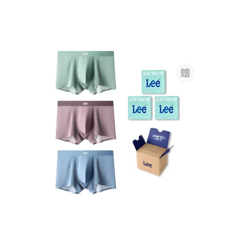 Ли совместный модель Classic 101 Нижнее белье Подарочная коробка Мужской 3 упаковки