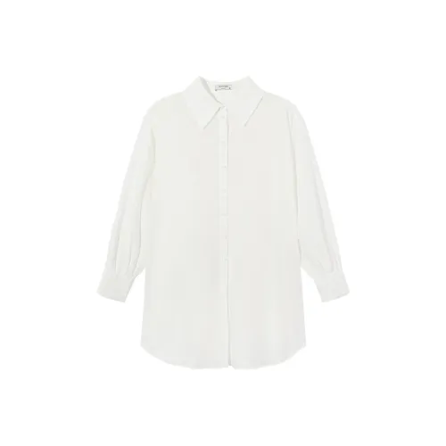 Ouyang Белые Женские Рубашки