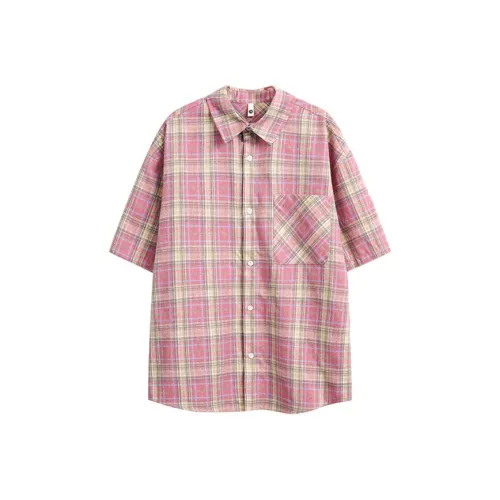 SOLIDITY Розовая унисекс рубашка