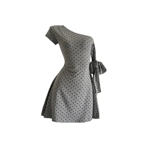 CHARM GLOW Короткое платье с короткими рукавами женское