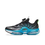 Чёрный/Новый Флуоресцентный Светло-зелёный Цвет Трава-3