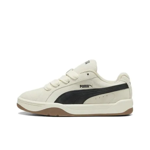 PUMA Park Lifestyle Устойчивые к истиранию Низкие Кроссовки для скейтбординга Унисекс Бежевые