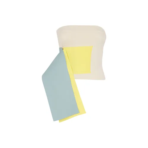 FENDI SS24 Без бретелек Топ Женский Многоцветный