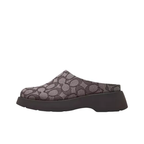 COACH Домашние тапочки 3,8 см Женские Коричневый