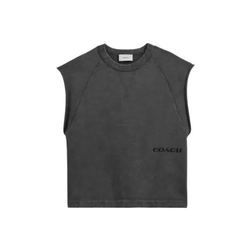 COACH Мужские черные майки