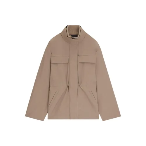 Hugo Boss Куртки и Пальто Женские Светло-Коричневый