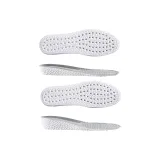 Серый Белый [2,5+3,5 см] Мягкий и упругий, увеличивающий высоту | Незаметный, не тонущийся