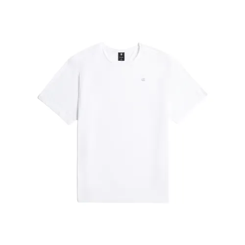 STAR Натуральная Белая Мужская T-Рубашка