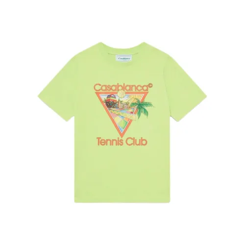 CASABLANCA Зеленый Мужской T-Рубашки