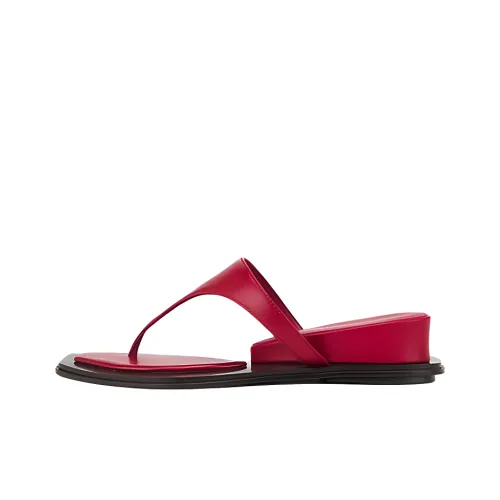 Jeffrey Campbell Устойчивые к истиранию Шлепанцы Женские Красные