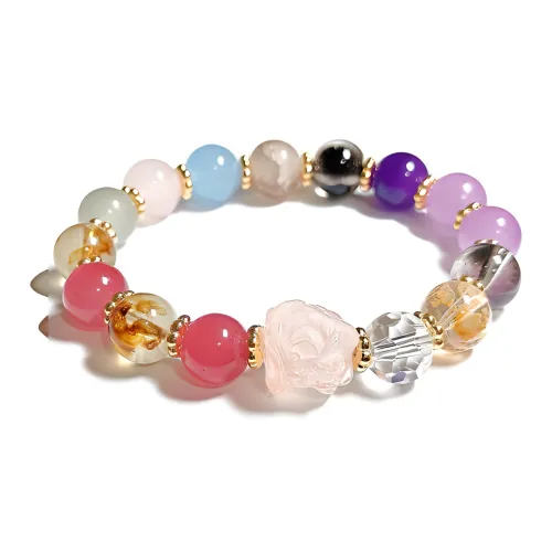 FUJA Синтетический Искусственный Цветной Глазурный Браслеты Женские