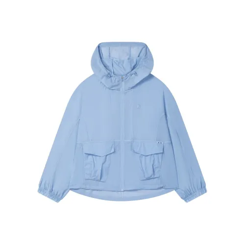 FILA Белый Колокольчик Синий LB Женская одежда с защитой от солнца