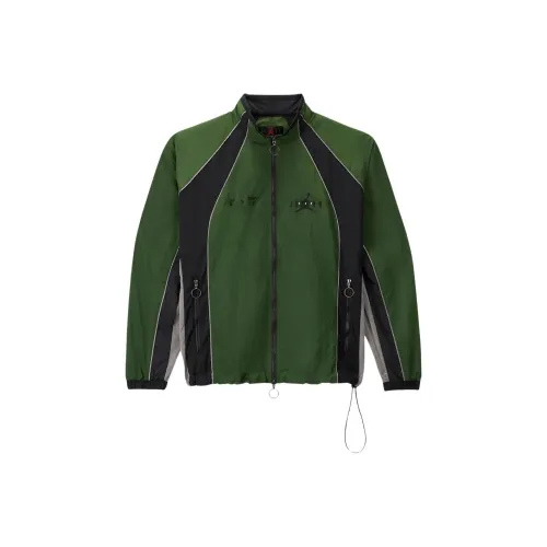 Off Белый x Jordan Куртки и Пальто Мужской Зеленый