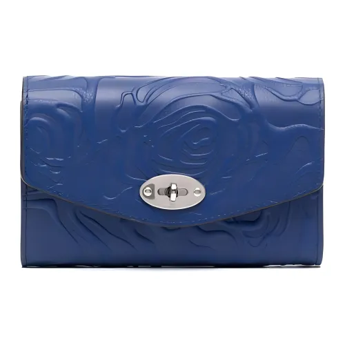 Mulberry Darley Кожа Кошелек Средний Женский Синий