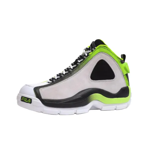 FILA Grant Hill 2 Баскетбольные кроссовки MID Топ Белый Черный Зеленый Мужской