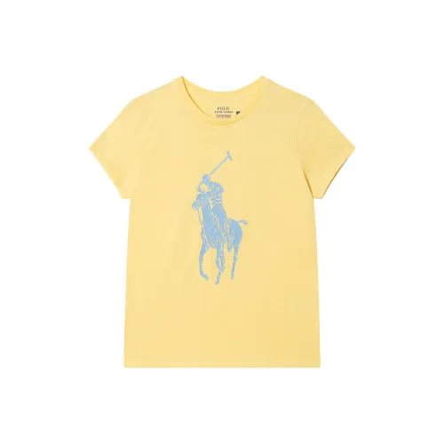 Polo Ralph Lauren SS22 T Рубашка Женская Желтая