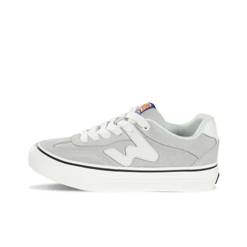 Ollieskate Скейтборд Кроссовки Низкие Топ Серый Белый Унисекс